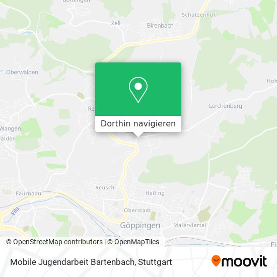 Mobile Jugendarbeit Bartenbach Karte