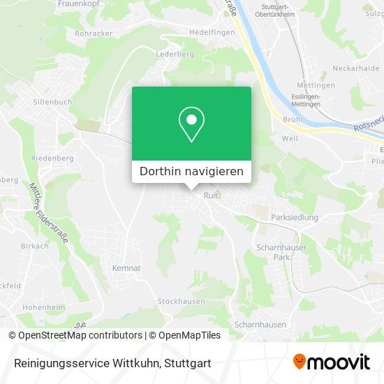 Reinigungsservice Wittkuhn Karte