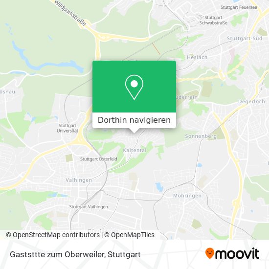 Gaststtte zum Oberweiler Karte