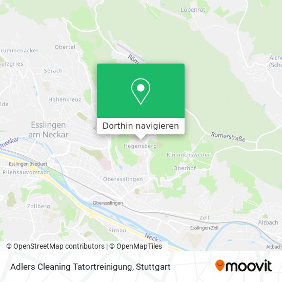 Adlers Cleaning Tatortreinigung Karte