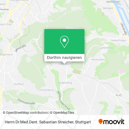 Herrn Dr.Med.Dent. Sebastian Streicher Karte