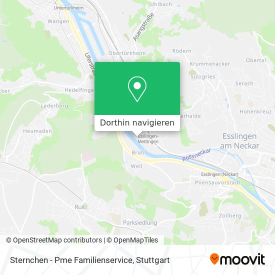 Sternchen - Pme Familienservice Karte