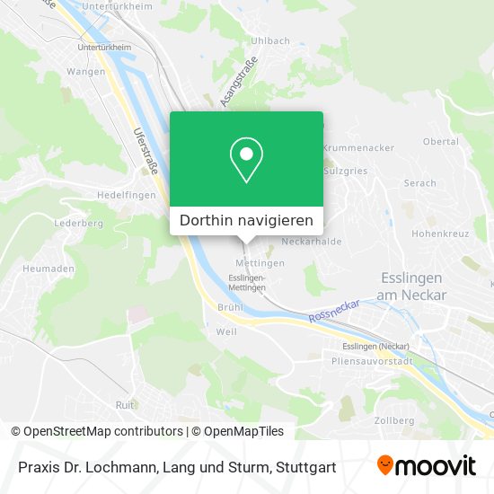 Praxis Dr. Lochmann, Lang und Sturm Karte