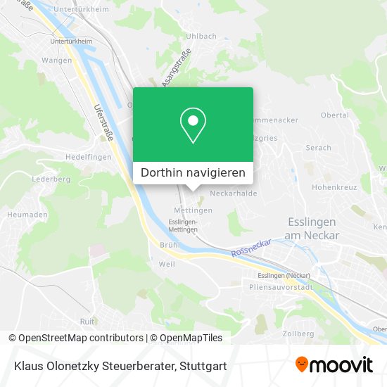Klaus Olonetzky Steuerberater Karte