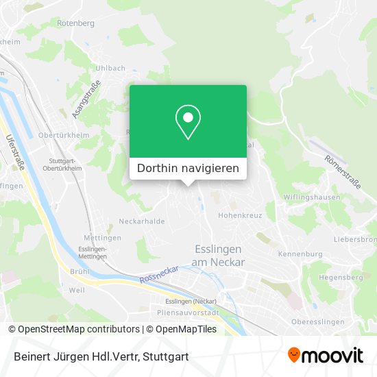 Beinert Jürgen Hdl.Vertr Karte
