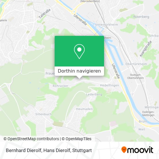 Bernhard Dierolf, Hans Dierolf Karte
