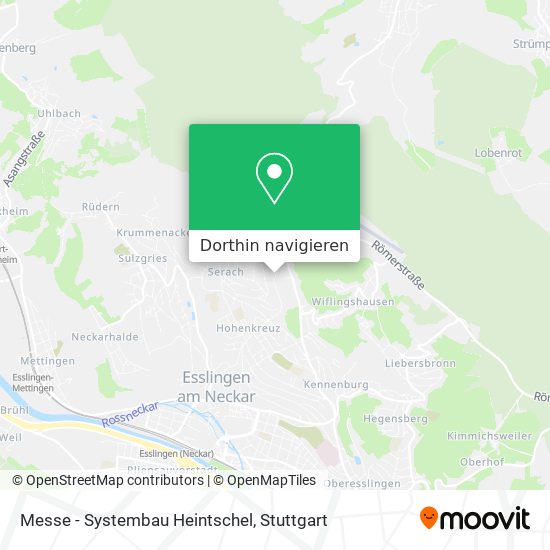 Messe - Systembau Heintschel Karte