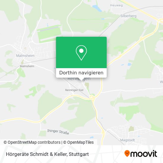 Hörgeräte Schmidt & Keller Karte