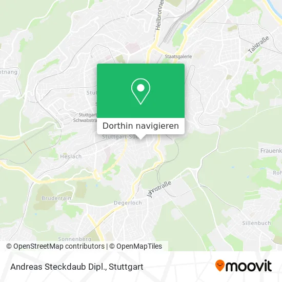 Andreas Steckdaub Dipl. Karte