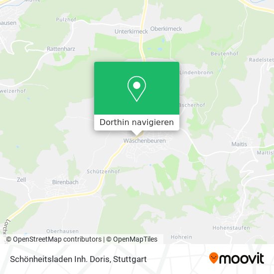 Schönheitsladen Inh. Doris Karte