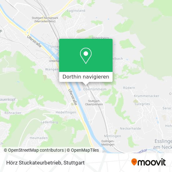 Hörz Stuckateurbetrieb Karte