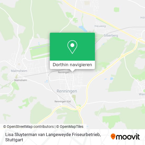Lisa Sluyterman van Langeweyde Friseurbetrieb Karte