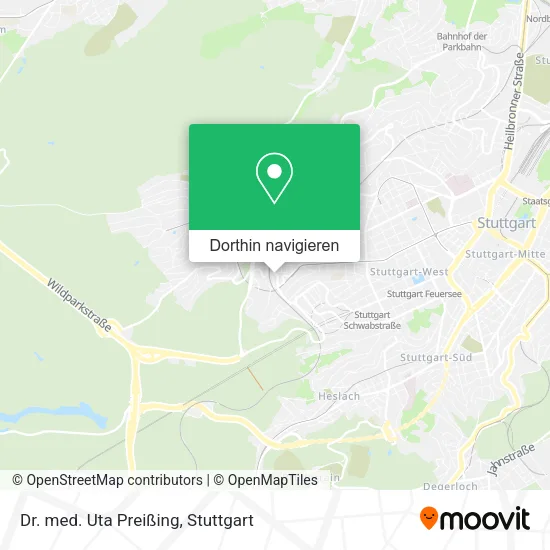 Dr. med. Uta Preißing Karte