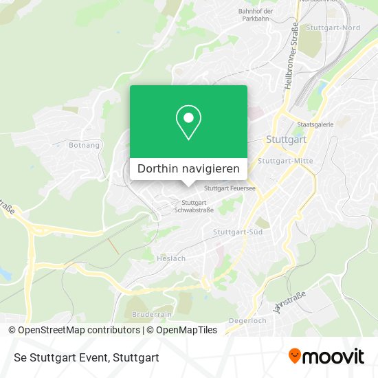 Se Stuttgart Event Karte