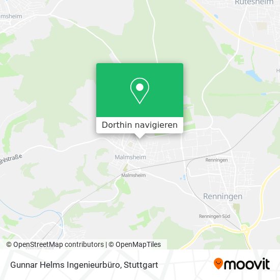 Gunnar Helms Ingenieurbüro Karte