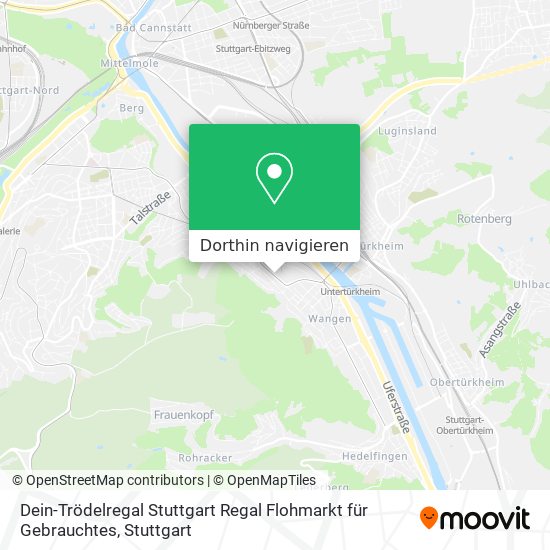 Dein-Trödelregal Stuttgart Regal Flohmarkt für Gebrauchtes Karte