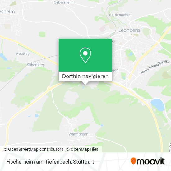 Fischerheim am Tiefenbach Karte