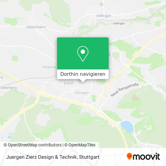 Juergen Zierz Design & Technik Karte
