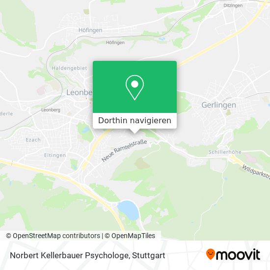 Norbert Kellerbauer Psychologe Karte