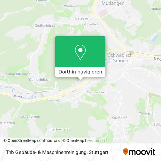 Tnb Gebäude- & Maschinenreinigung Karte