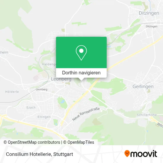 Consilium Hotellerie Karte