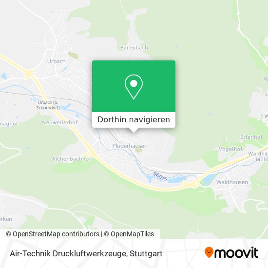 Air-Technik Druckluftwerkzeuge Karte