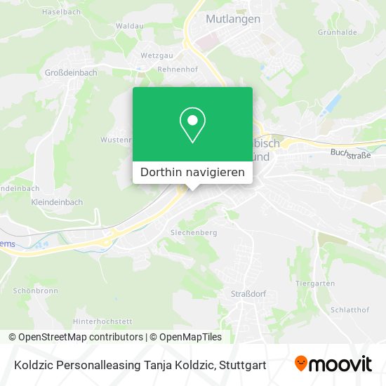 Koldzic Personalleasing Tanja Koldzic Karte