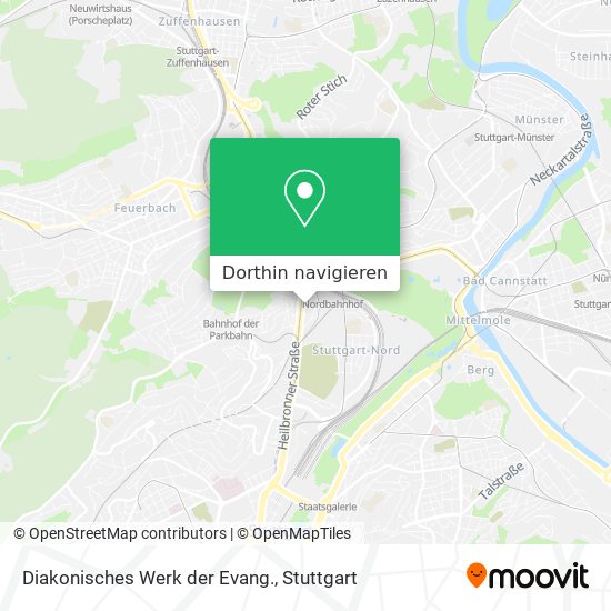 Diakonisches Werk der Evang. Karte