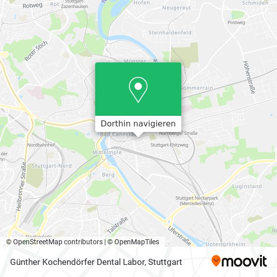 Günther Kochendörfer Dental Labor Karte