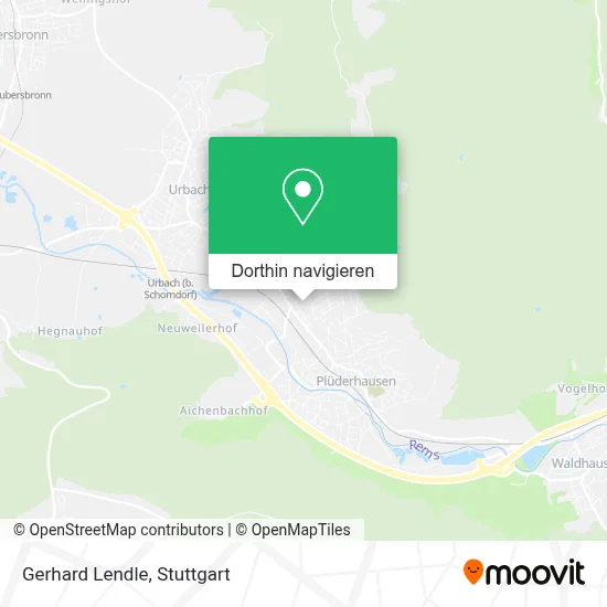 Gerhard Lendle Karte