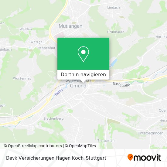 Devk Versicherungen Hagen Koch Karte