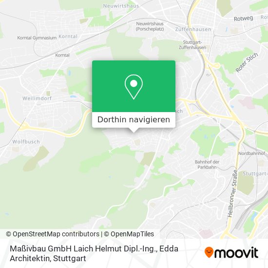 Maßivbau GmbH Laich Helmut Dipl.-Ing., Edda Architektin Karte