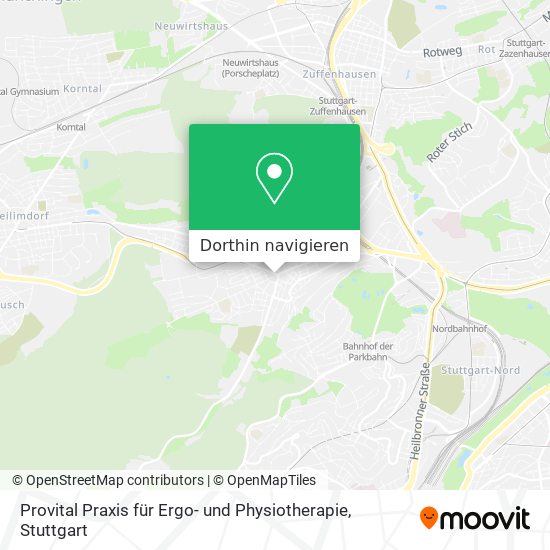 Provital Praxis für Ergo- und Physiotherapie Karte
