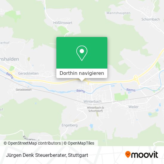 Jürgen Denk Steuerberater Karte