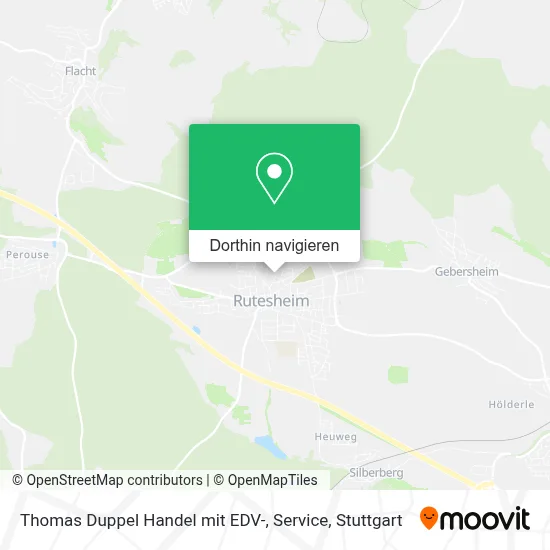 Thomas Duppel Handel mit EDV-, Service Karte