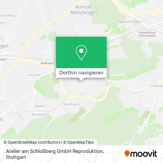 Atelier am Schloßberg GmbH Reproduktion Karte