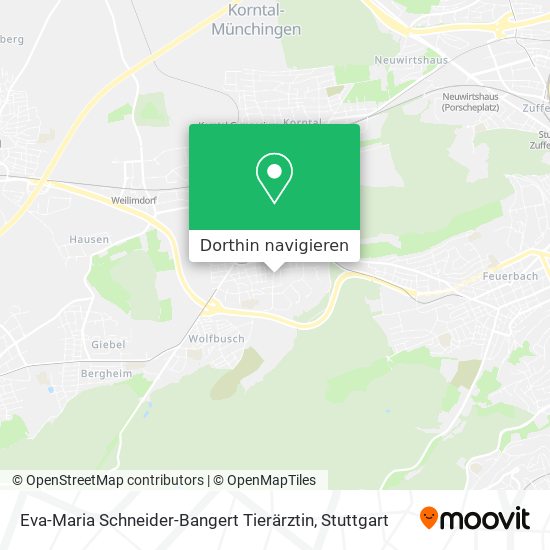 Eva-Maria Schneider-Bangert Tierärztin Karte