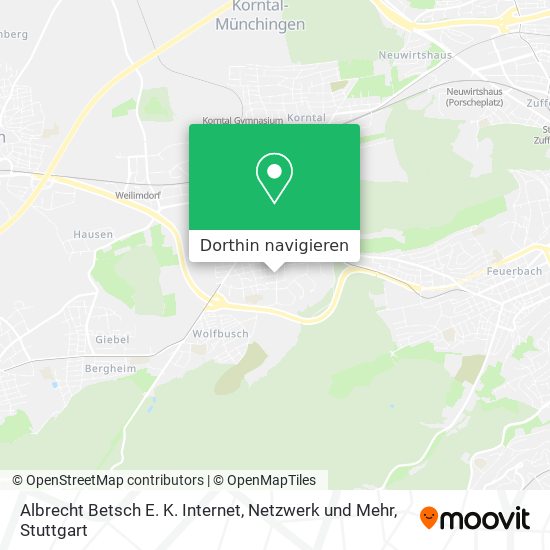Albrecht Betsch E. K. Internet, Netzwerk und Mehr Karte