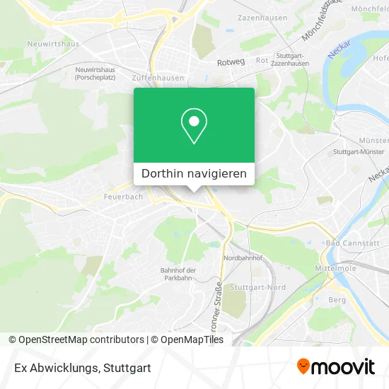 Ex Abwicklungs Karte