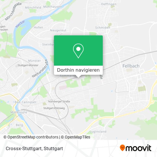 Crossx-Stuttgart Karte