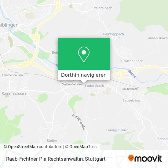 Raab-Fichtner Pia Rechtsanwältin Karte