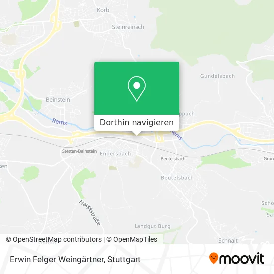 Erwin Felger Weingärtner Karte