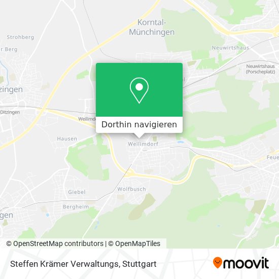 Steffen Krämer Verwaltungs Karte