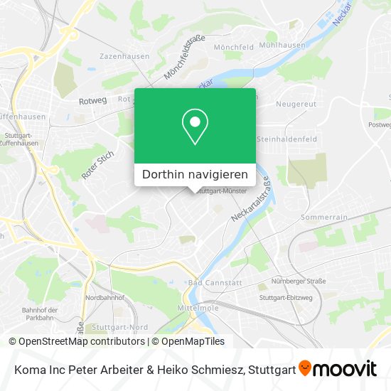 Koma Inc Peter Arbeiter & Heiko Schmiesz Karte