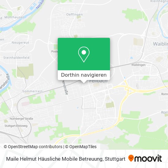 Maile Helmut Häusliche Mobile Betreuung Karte
