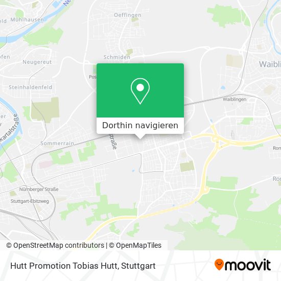 Hutt Promotion Tobias Hutt Karte