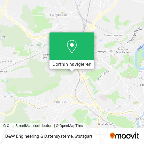 B&W Engineering & Datensysteme Karte