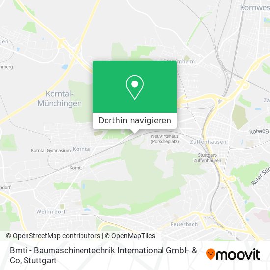 Bmti - Baumaschinentechnik International GmbH & Co Karte