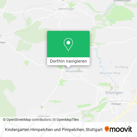 Kindergarten Himpelchen und Pimpelchen Karte
