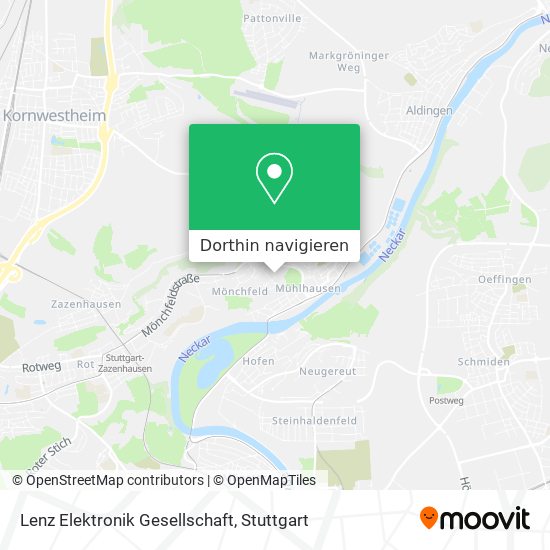 Lenz Elektronik Gesellschaft Karte